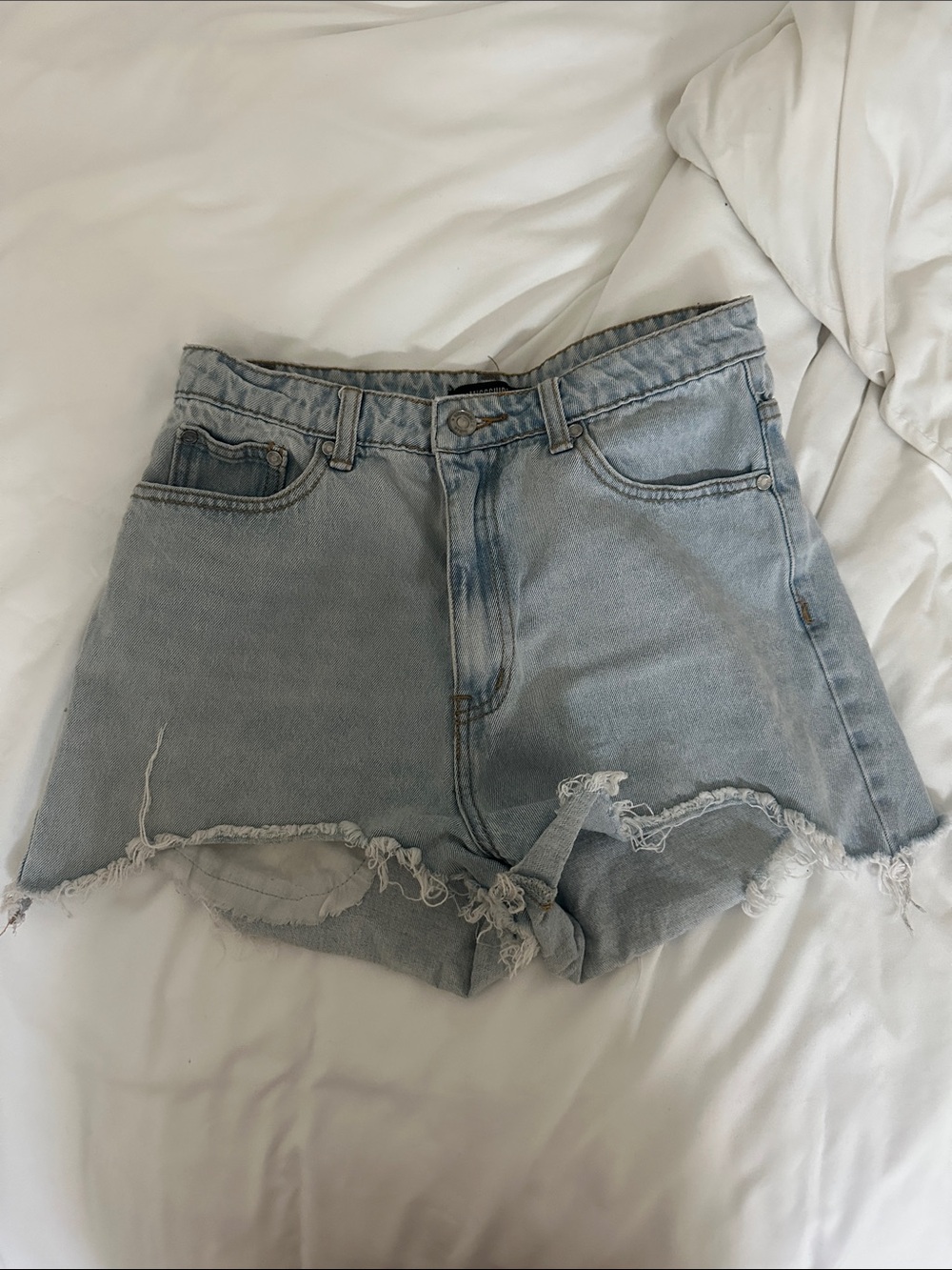 Misguided highwaisted shorts